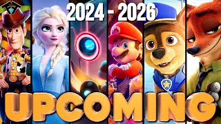 Upcoming Animated Movies 20242026 [upl. by Nanreit]