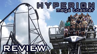 Hyperion Review  Energylandias World Class Intamin Hyper Coaster [upl. by Aehsan]