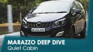 Sponsored  Mahindra Marazzo  Quietest Cabin  NDTV carandbike [upl. by Reste]