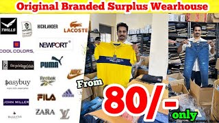 100 Original Branded Surplus Wholesalers Allen Solly  US Polo Levis ZaraPeter EnglandLPLee [upl. by Zink991]