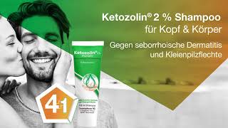 die Beraterapotheke empfiehlt Ketozolin® bei seborrhoischem Ekzem und Kleienpilzflechte [upl. by Yrrej]