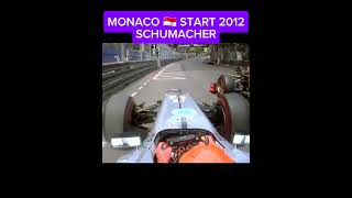 SCHUMACHER MONACO 🇲🇨 2012 v8 formula1 automobile f1onboard [upl. by Ilrahs721]