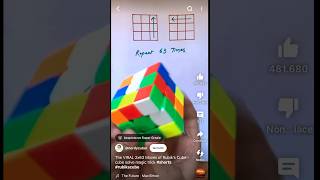 Come risolvere il cubo con 2 mosse 🤯 cubodirubik [upl. by Blossom]