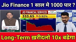 Jio Financial Services Latest NewsJio Financial Services Share PriceJio Finance Share Analysis [upl. by Kowatch629]