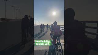 Sarap pumadyak dito sa Doha link bridge Kuwait kasama ang Khiran team amp D’Rayos Bikers shorts [upl. by Frodi]