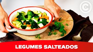 Como fazer legumes salteados  Receita Continente [upl. by Michaud]