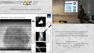 Lecture  Porosity characterization in rocks and minerals using synchrotron Xray microtomography [upl. by Ilenay]