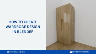 Creating a Stunning Wardrobe Design in Blender  Tips amp Tricks [upl. by Randy479]