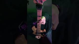 Thrice  Paper Tigers bass cover basscover music bass cover shorts metal video coversong [upl. by Egnalos568]