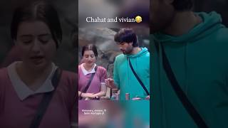 Chahat and vivian bigboss reels ytshortsindia youtubeshorts viral bigboss18 bigboss13 trend [upl. by Cos923]