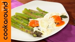 Uova con asparagi  Ricetta semplice e veloce [upl. by Artair]