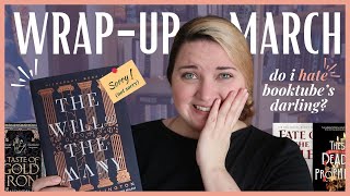 Did I Hate Booktube’s Favorite Book  March Wrapup of 23 Books [upl. by Htrow]