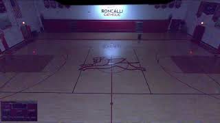 Roncalli Catholic High School vs Lincoln Northwest Mens Varsity Basketball [upl. by Jerol]