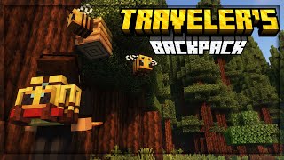 Travelers Backpack MOCHILAS NO MINECRAFT  Atualizado 2024 [upl. by Lemuelah893]