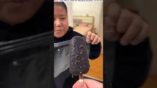 Chocolate ice Cream Eating Challenge 🍫shortsfeed [upl. by Alanson558]