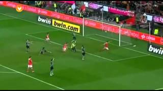 Benfica 2 1 Sporting Bwin Cup 02 03 2011 Golos com Relato Cardozo Javi Garcia [upl. by Siusan]