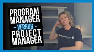 Program Manager vs Project Manager Key Differences [upl. by Rasla]