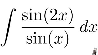 Integral of sin2xsinx [upl. by Conlon]