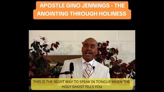 GINO JENNINGS THIS IS NOT SPEAKING IN TONGUES NOR THE HOLY SPIRIT🤣☠️💀 [upl. by Nyladnohr]