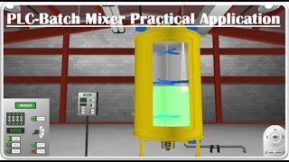 BatchLiquid Mixer with PLC controls [upl. by Rodina]