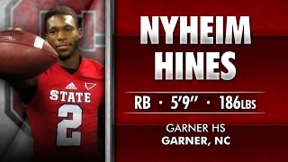 Pack15  Nyheim Hines  RB  Garner HS NC [upl. by Suriaj]