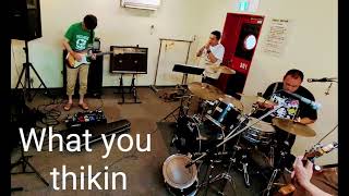 What you thikin red hot chili peppers band cover Machili マッチリ [upl. by Dlorrej]