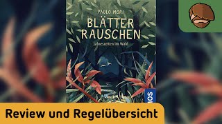 Blätterrauschen – Brettspiel – Review und Regelübersicht [upl. by Orvas]