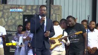 Baba Charamba Live performance at PHD Ministries  Song Moyo wangu [upl. by Tallu]