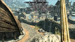 Elder Scrolls V Skyrim  Full Dwarven Armor Set With Dwarven Sword [upl. by Llehsyt474]