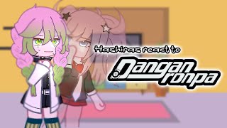 quotHashiras react to Danganronpaquot part 1 kny drv  SHORT   read desc spoilers [upl. by Garate60]