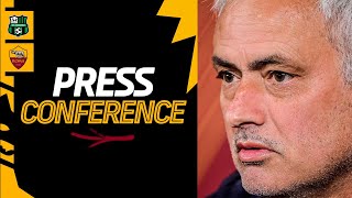 🟨🟥 LIVE  La conferenza stampa di José Mourinho alla vigilia di SassuoloRoma [upl. by Budwig]