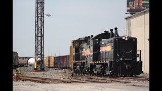 HD Railfanning Baltimore Marylands Short Line Railroad The Canton Railroad [upl. by Allbee]