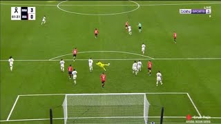 🔥 Vinicius jr GOAL and Andre Lunin BRILLIANT ASSIST against Osasuna  Real Madrid vs Osasuna [upl. by Harutak]