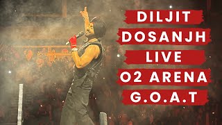 DILJIT DOSANJH  quotGOATquot  LIVE  O2 ARENA  LONDON  5th OCT 2024  diljitdosanjh [upl. by Nytsirk]