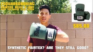 Fairtex BGV11 FDay Muay Thai Boxing Glove REVIEW A HIGH QUALITY SYNTHETIC GLOVE [upl. by Ainav]