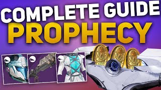 Destiny 2 Prophecy Dungeon Complete Guide Encounters  All Collectible Urns amp Secret Chests [upl. by Sivla402]