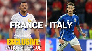 FRANCE ITALY  NATIONS LEAGUE 20242025 [upl. by Hsur]