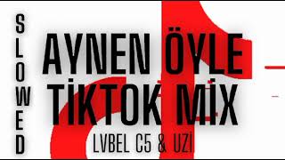 Aynen Öyle TikTok Mix slowed  LVBEL C5 amp Uzi [upl. by Eiramanel]