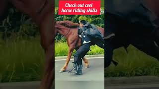 Horse Riding Skills viralvideo 1million everyone [upl. by Llebana]