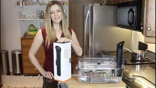 Anova Nano Precision Sous Vide Cooker Review [upl. by Portuna639]