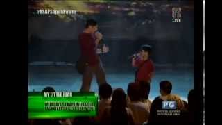 Coco Martin Izzy Canillo sing Pusong Bato on ASAP [upl. by Grosmark]