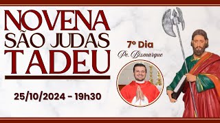 Novena em Honra a São Judas Tadeu 7º Dia  25102024  AO VIVO [upl. by Sinnal]