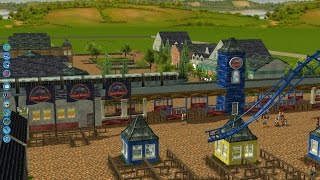 Alton Towers RollerCoaster Tycoon 3  Towers Street amp Mutiny Bay [upl. by Massab631]