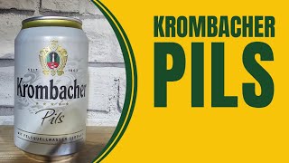 FUN FRIDAY Krombacher Pils Review [upl. by Acinomaj]