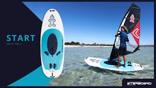 START  The Most Stable Beginner Windsurfing Board [upl. by Cagle175]