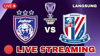 🔴LIVE JOHOR DARUL TAKZIM VS SHANGHAI SHENHUA  ASIA CHAMPIONS LEAGUE ELITE 2024  LIVE STREAMING [upl. by Attiuqihc162]