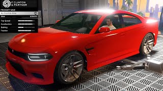 GTA 5  DLC Vehicle Customization  Bravado Buffalo STX Dodge Charger Hellcat [upl. by Eissed961]