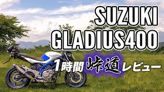 GLADIUS400 2011 SUZUKI【インプレ 模擬試乗回】in 神奈川縛りツーリング 8【モトブログ】 [upl. by Ennaillij431]