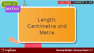 Year 2  Maths  Length Centimetre and Metre [upl. by Mclyman]