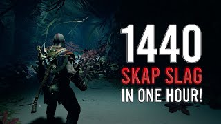 NEW UNLIMITED SKAP SLAG FARM  God of War 2018 [upl. by Teiv]